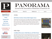 Tablet Screenshot of journalpanorama.org